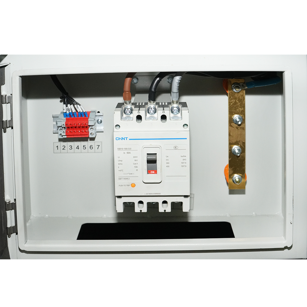 Generator electric trifazat 28KVA, 230/400V cu motor diesel Ricardo N4100DS-30KW - imagine 11