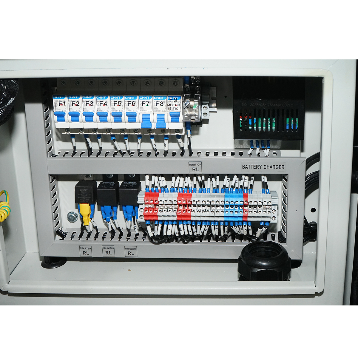 Generator electric trifazat 28KVA, 230/400V cu motor diesel Ricardo N4100DS-30KW - imagine 9