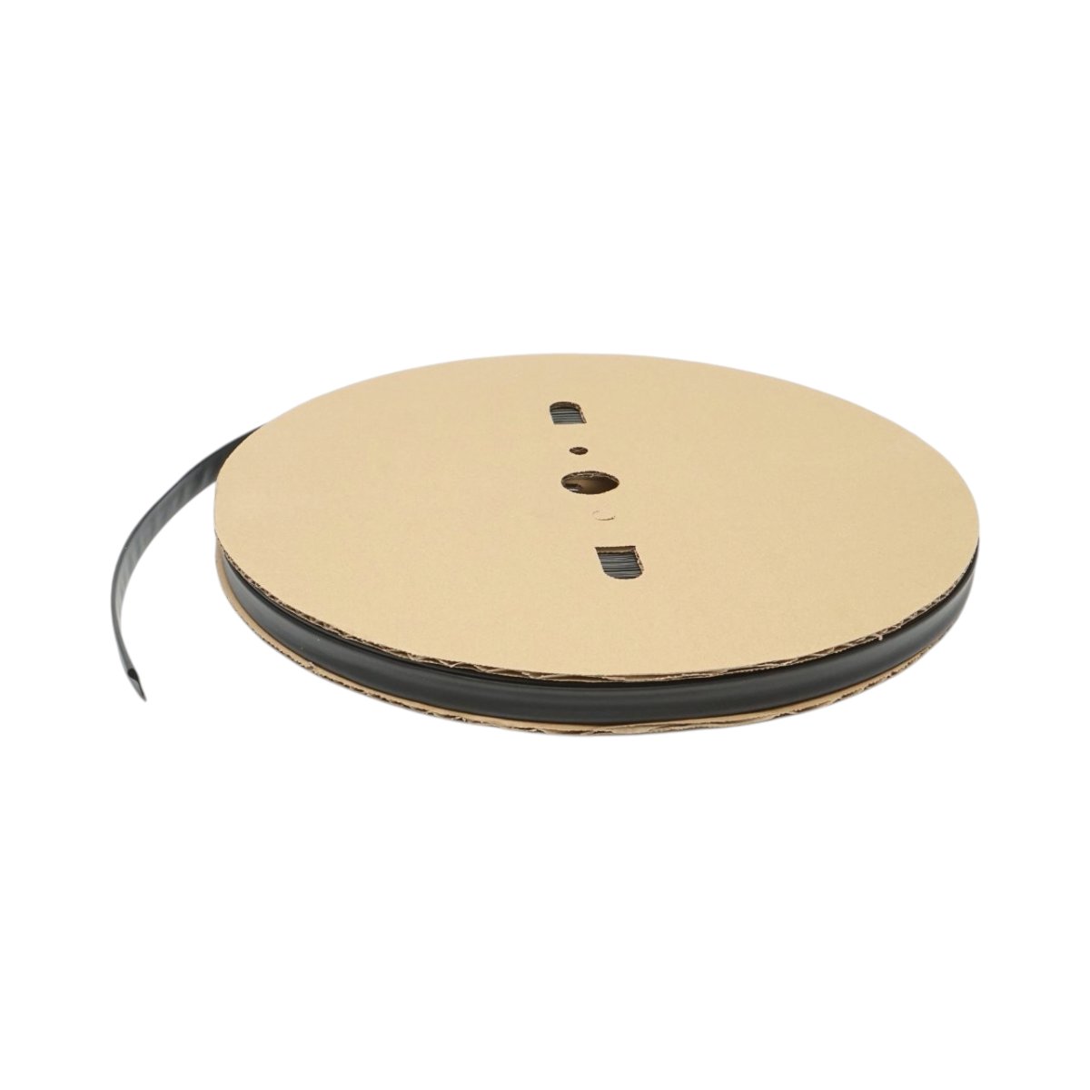 Tub termocontractabil 12mm negru 100m/rola