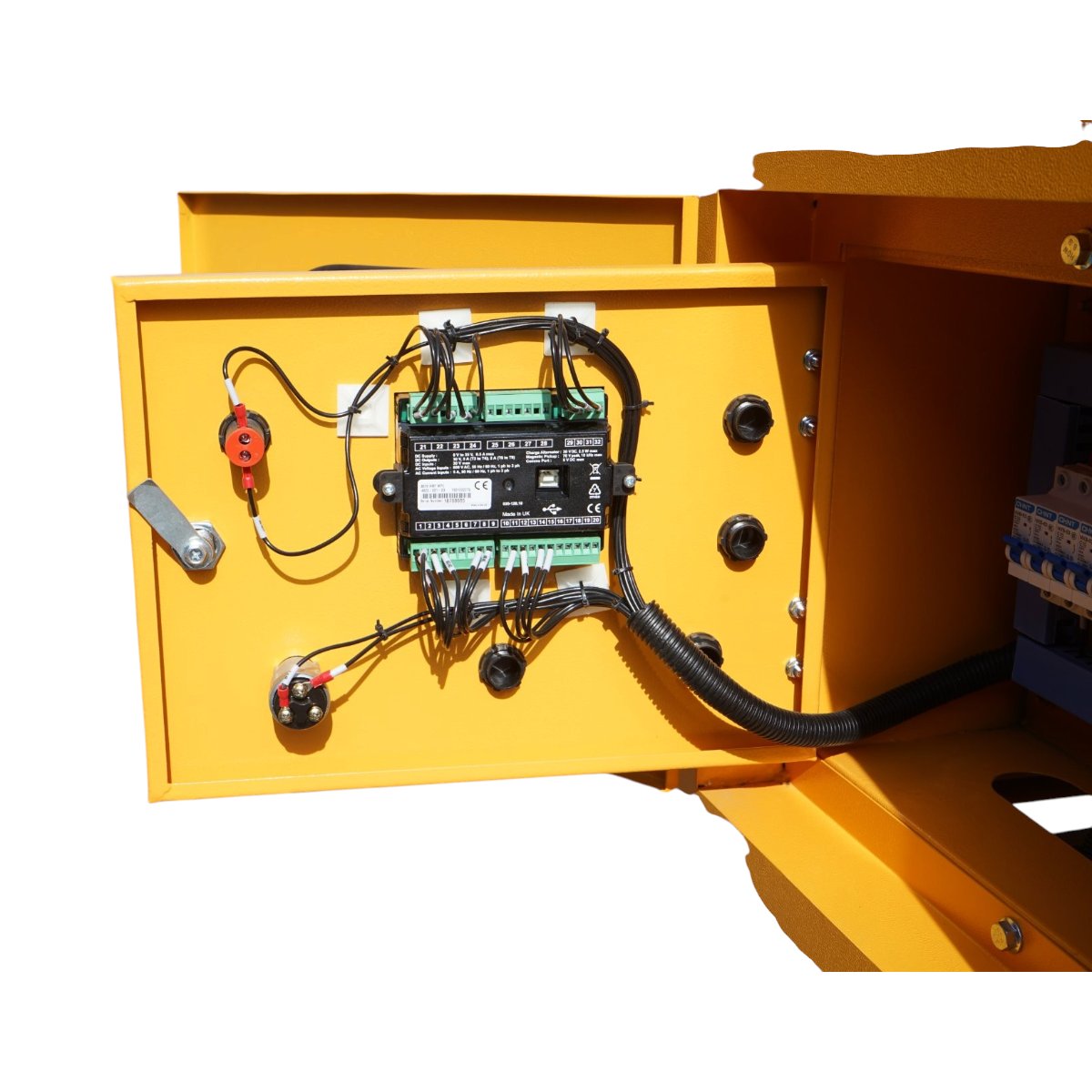 Generator electric trifazat insonorizat 100KVA, 230/400V, motor diesel Ricardo 100kW R6105AZLD Breckner Germany - imagine 10