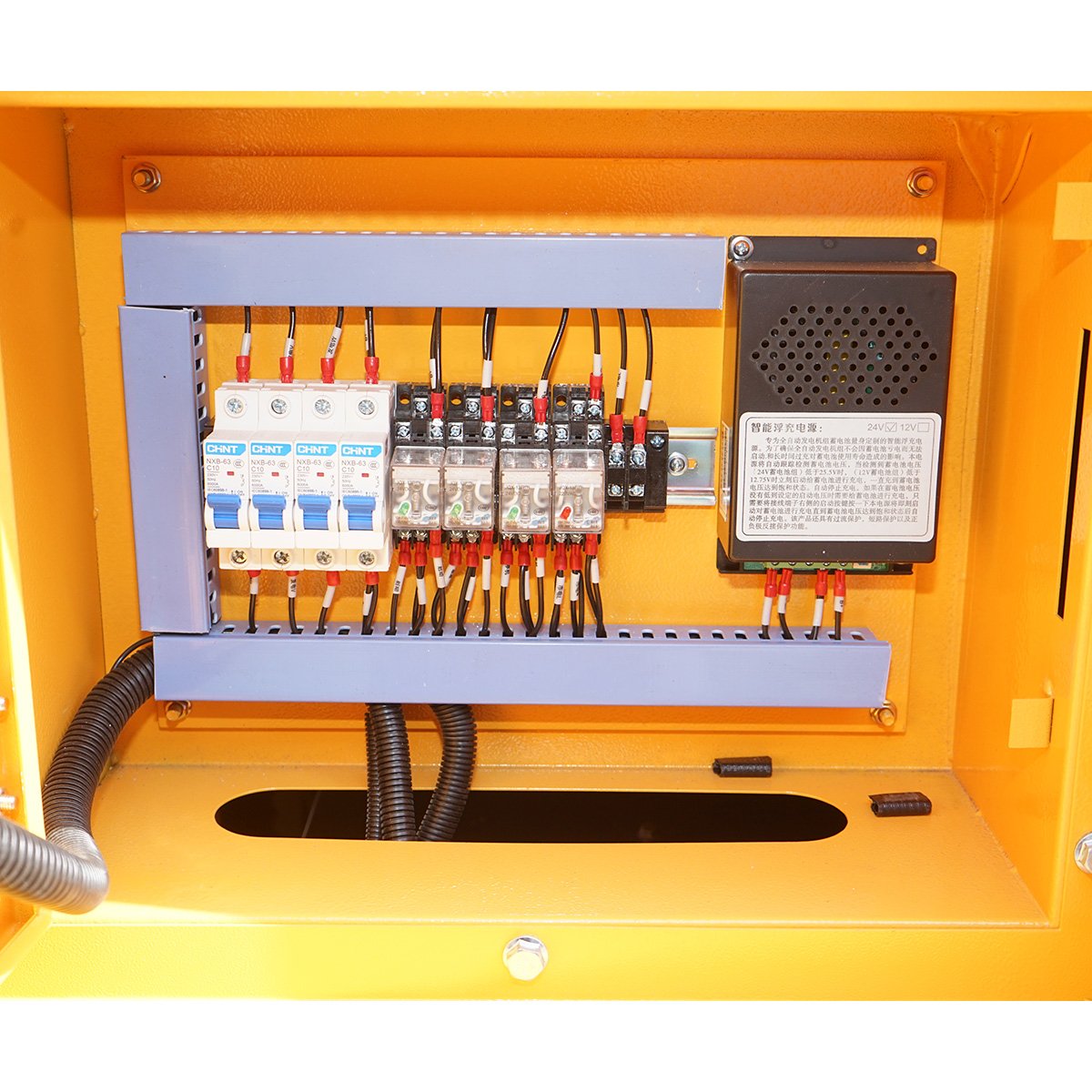 Generator electric trifazat insonorizat 100KVA, 230/400V, motor diesel Ricardo 100kW R6105AZLD Breckner Germany - imagine 9