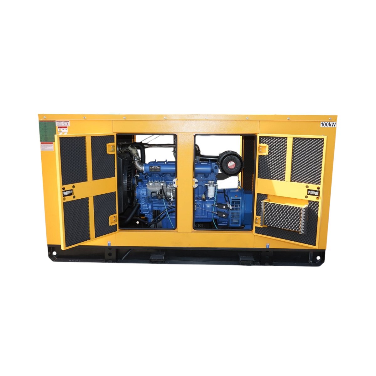 Generator electric trifazat insonorizat 100KVA, 230/400V, motor diesel Ricardo 100kW R6105AZLD Breckner Germany - imagine 4