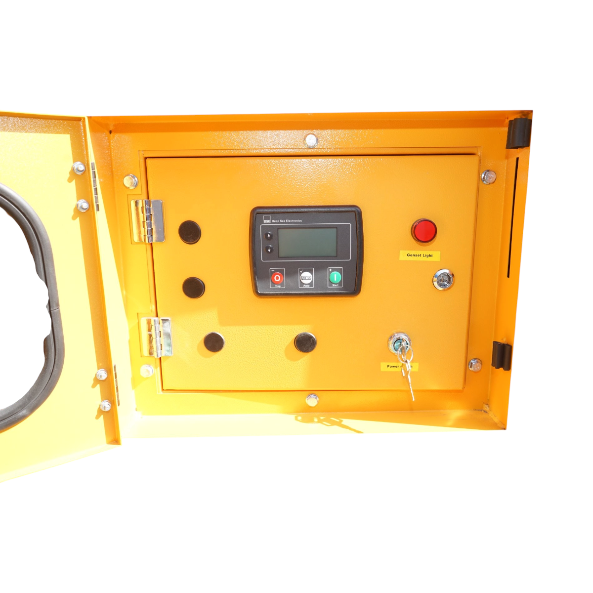Generator electric trifazat insonorizat 100KVA, 230/400V, motor diesel Ricardo 100kW R6105AZLD Breckner Germany - imagine 6