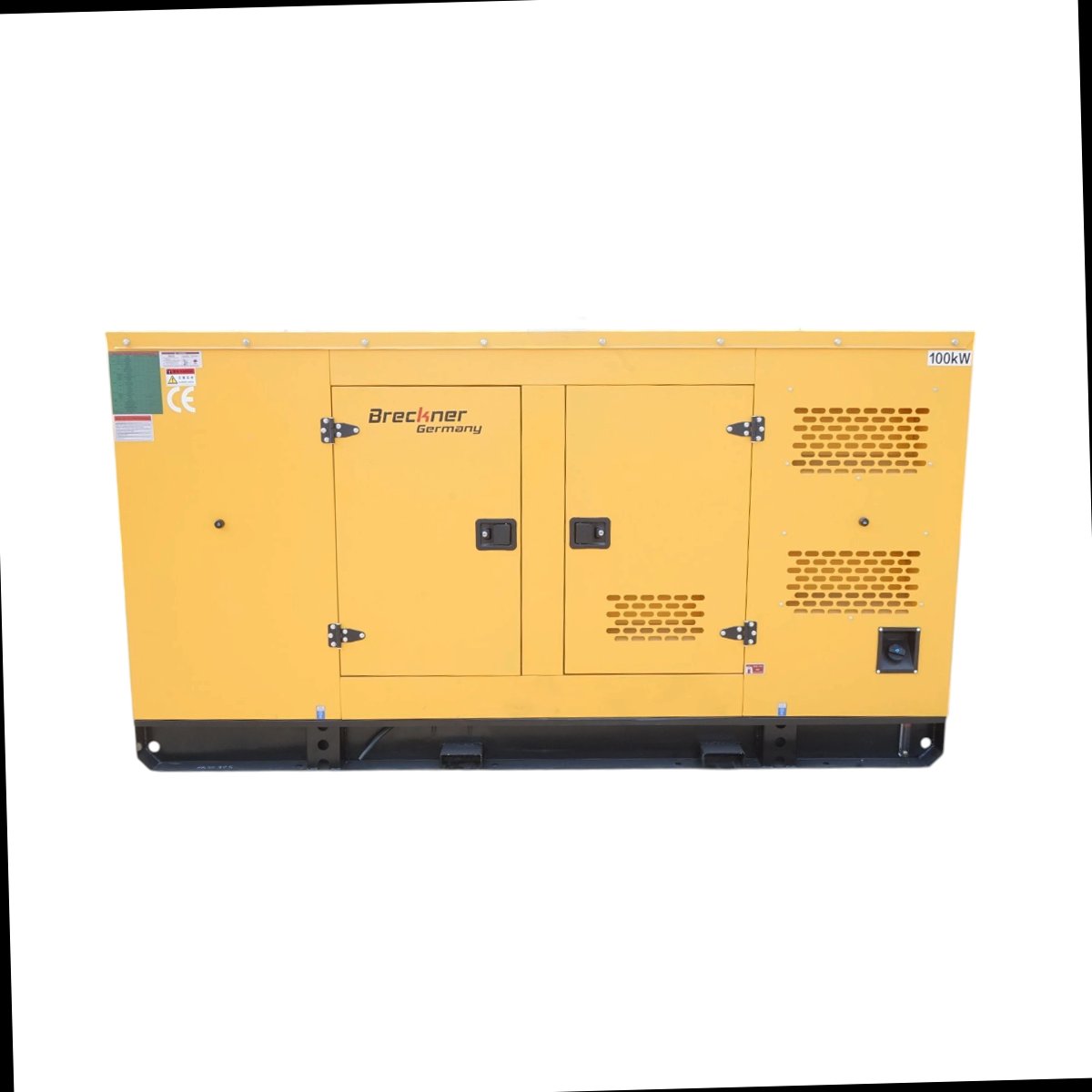 Generator electric trifazat insonorizat 100KVA, 230/400V, motor diesel Ricardo 100kW R6105AZLD Breckner Germany - imagine 2