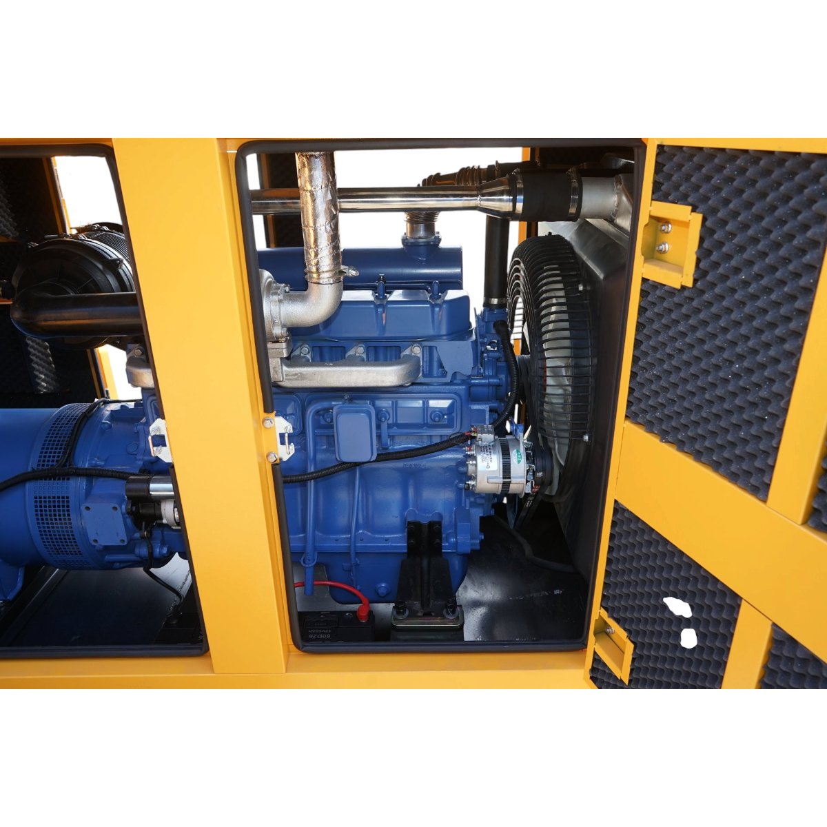 Generator electric trifazat insonorizat 200KVA, 230/400V, motor diesel Ricardo 176kW R6110ZLD Breckner Germany - imagine 7