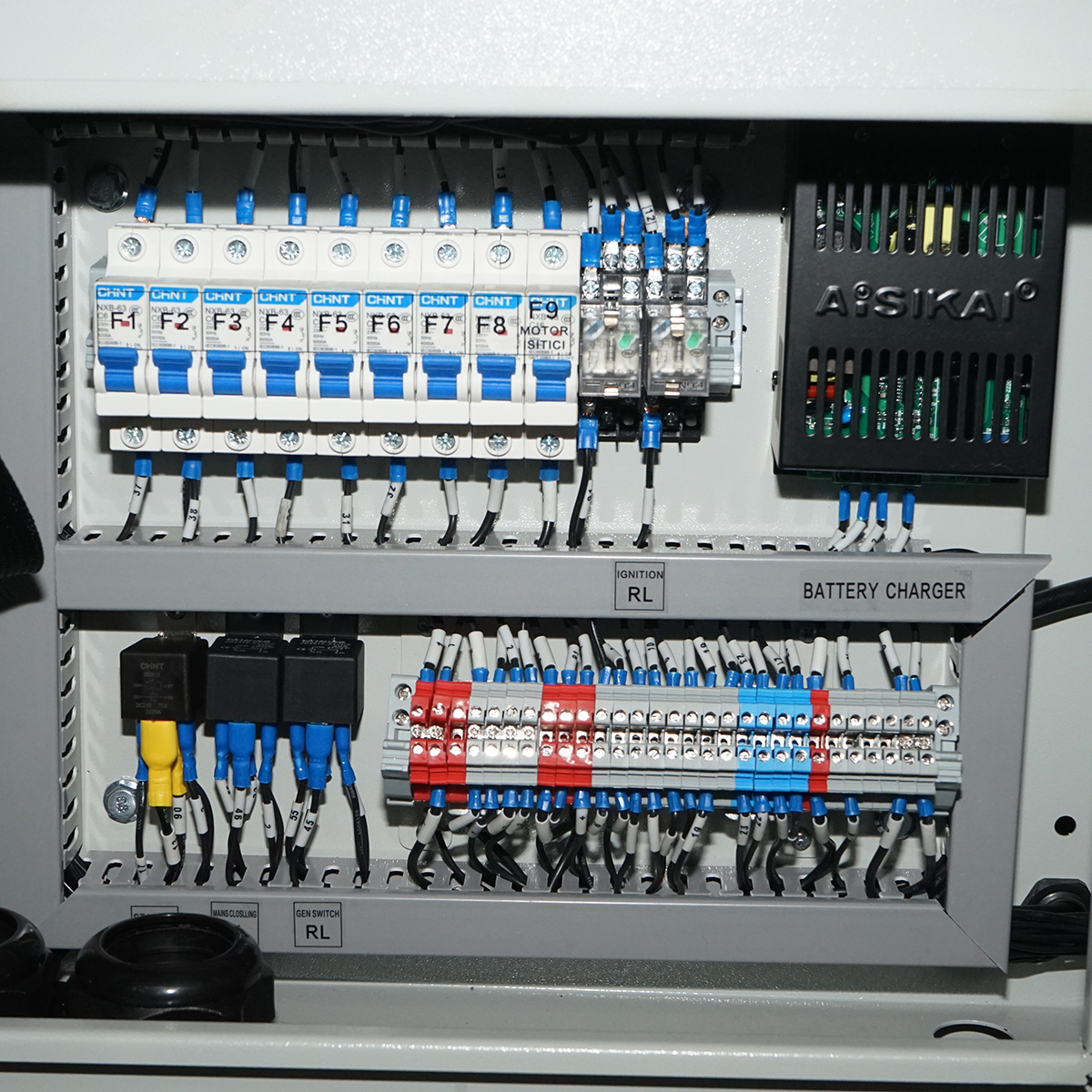 Generator electric trifazat 225KVA, 230/400V cu motor diesel Ricardo R6110ZLDS-176KW - imagine 10