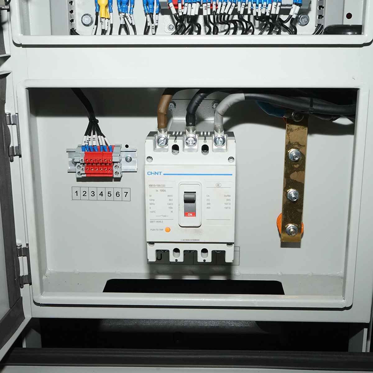 Generator electric trifazat 55KVA, 230/400V cu motor diesel Ricardo N4105ZDS-56KW si ATS 100A - imagine 11