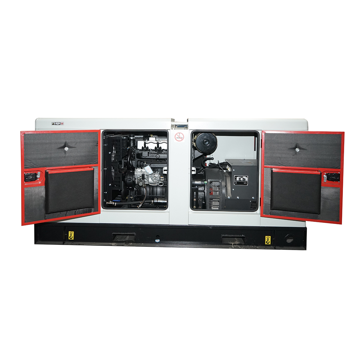 Generator electric trifazat 55KVA, 230/400V cu motor diesel Ricardo N4105ZDS-56KW si ATS 100A - imagine 4