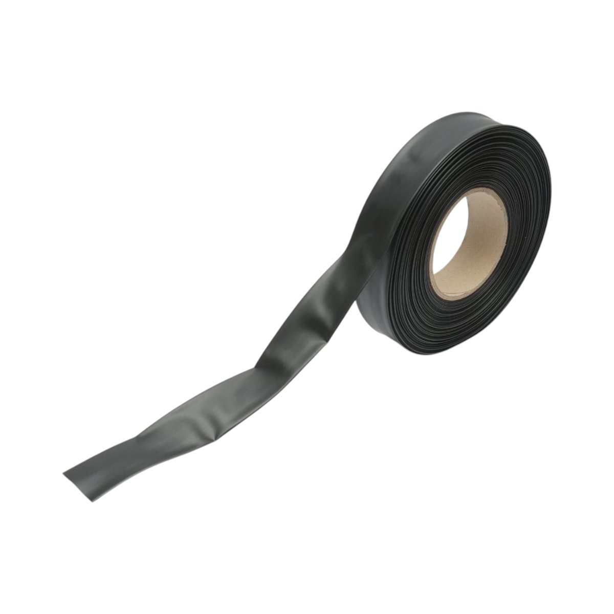 Tub termocontractabil 30mm negru 50m/rola - imagine 2