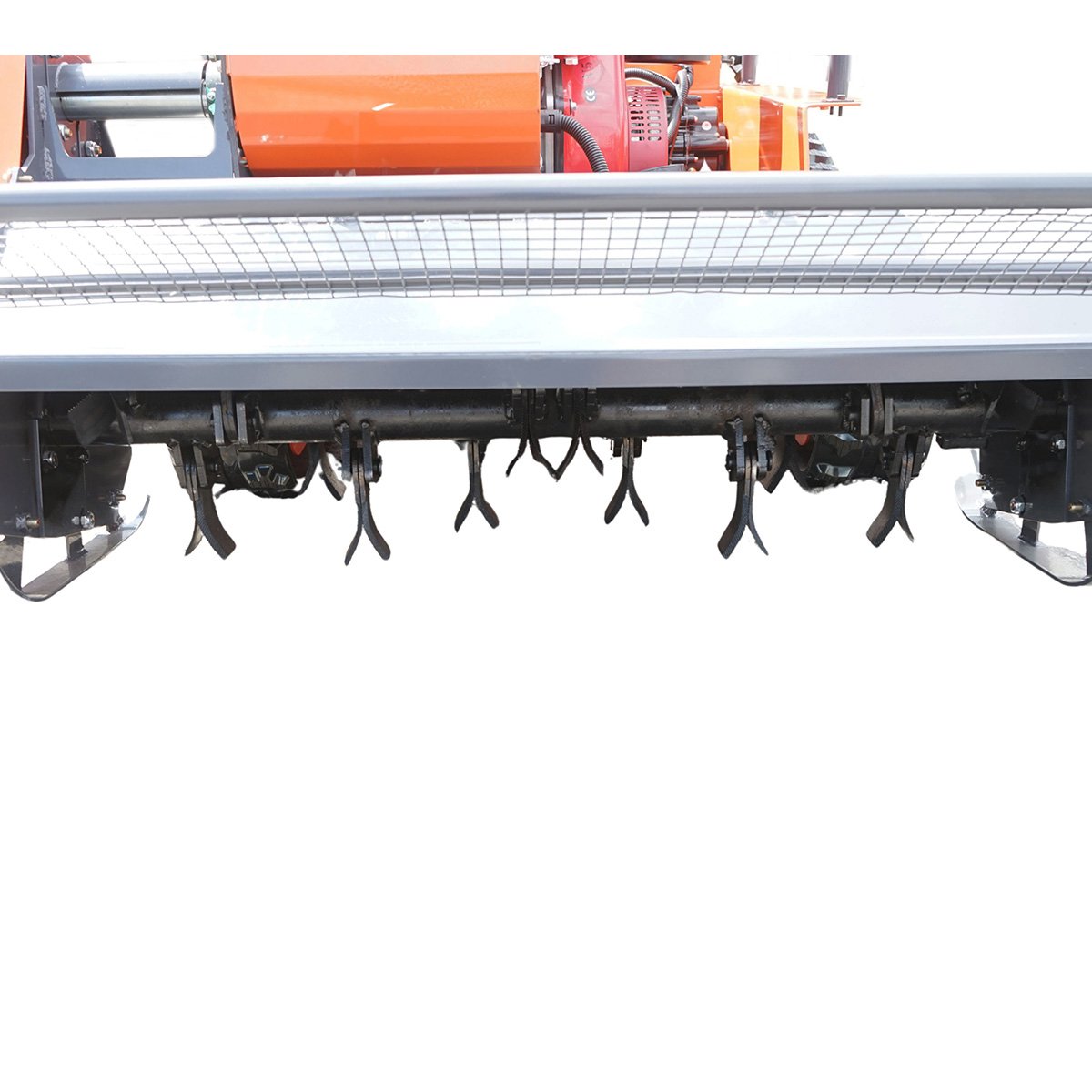 Masina de tuns iarba cu telecomanda pe senile, motor diesel 12.5CP, 499cc, latime de taiere 1000mm THOR - imagine 13