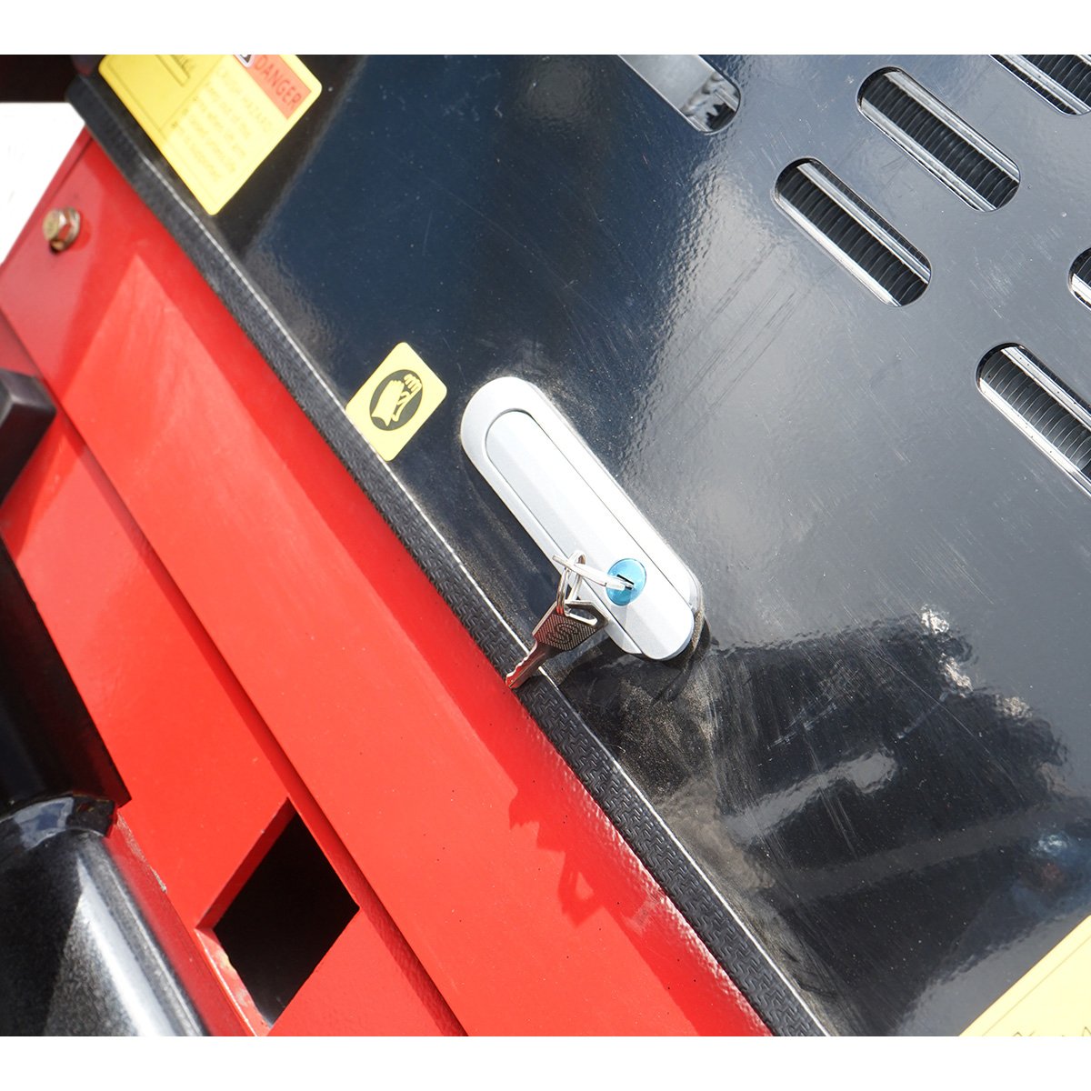 Mini incarcator frontal pe senile, motor benzina 23CP, 739cc, capacitate ridicare 350kg, volum cupa 0.15m3 THOR - imagine 12