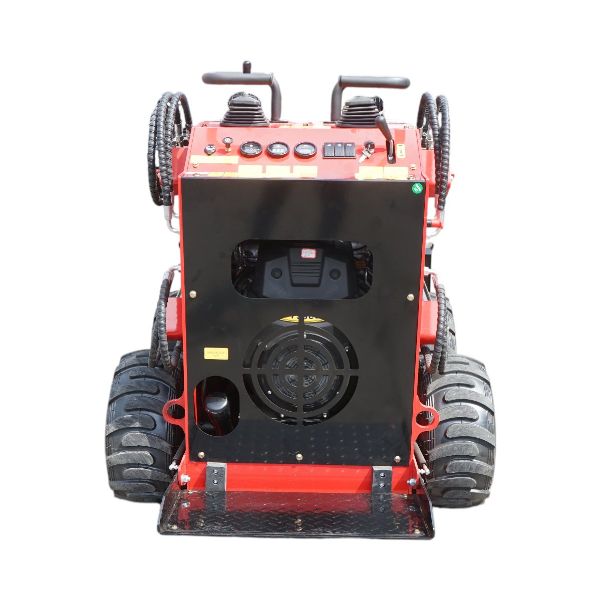 Mini incarcator frontal pe roti, motor benzina 23CP, 739cc, capacitate ridicare 350kg, volum cupa 0.15m3 THOR - imagine 4