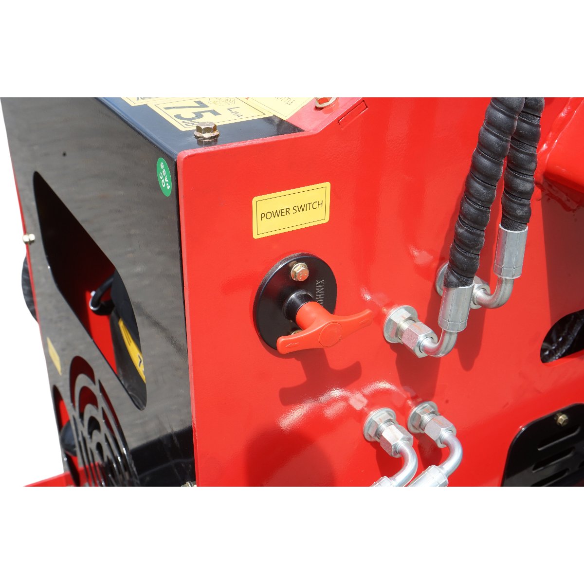Mini incarcator frontal pe roti, motor benzina 23CP, 739cc, capacitate ridicare 350kg, volum cupa 0.15m3 THOR - imagine 12