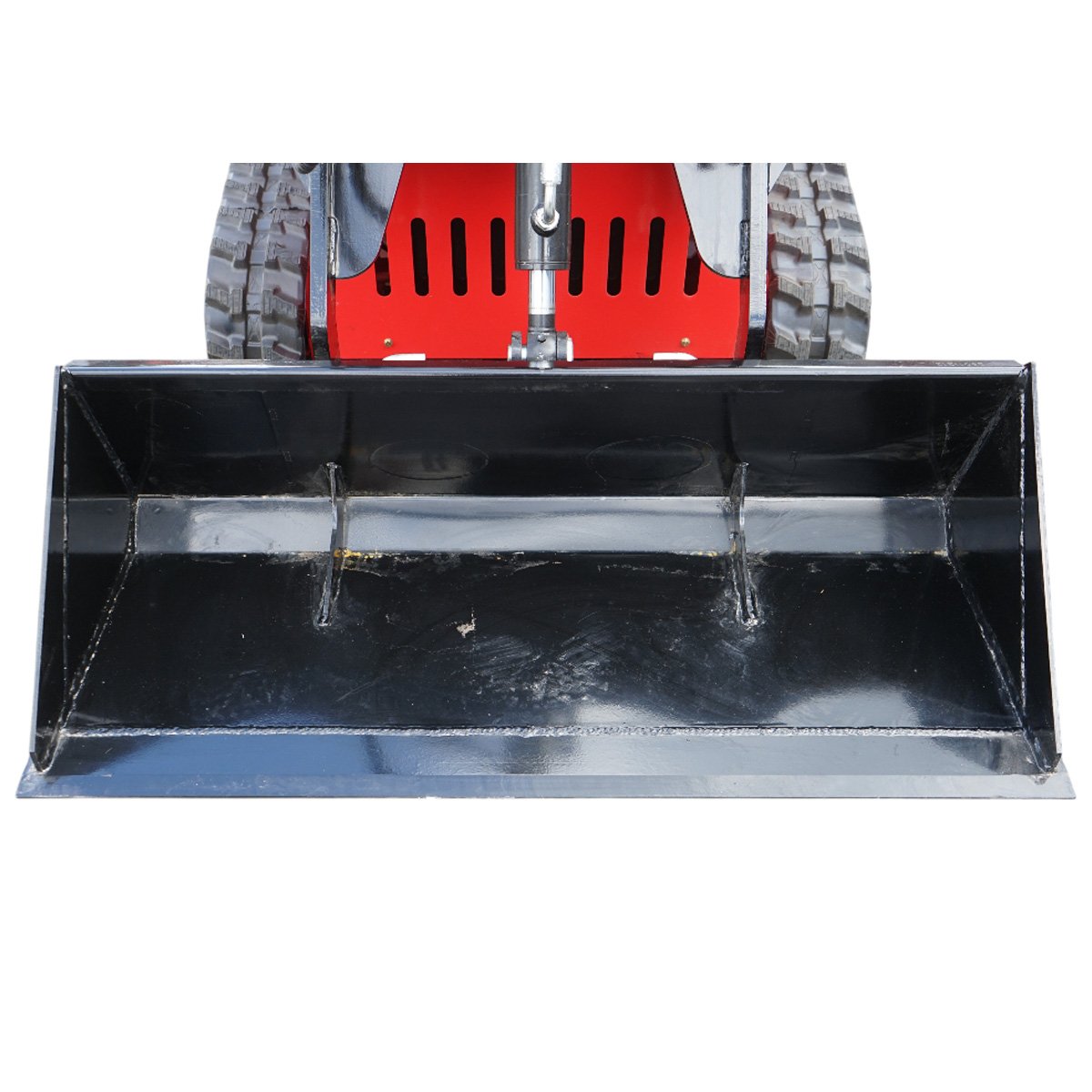 Mini incarcator frontal pe senile, motor benzina 15CP, 420cc, capacitate ridicare 300kg, volum cupa 0.15m3 THOR - imagine 7
