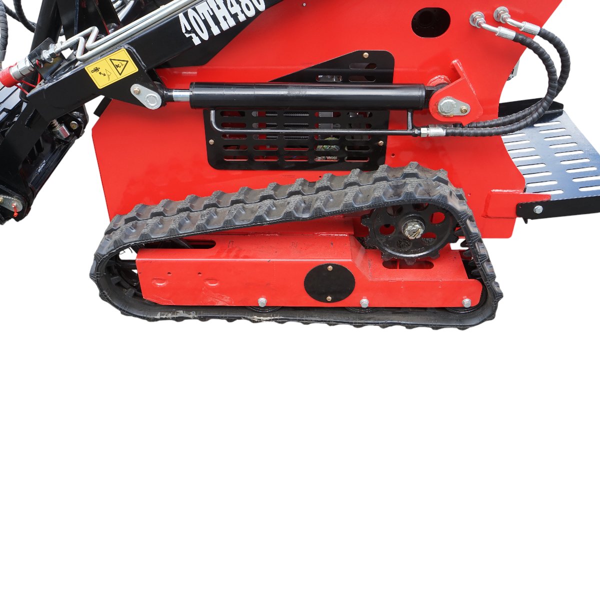Mini incarcator frontal pe senile, motor benzina 15CP, 420cc, capacitate ridicare 300kg, volum cupa 0.15m3 THOR - imagine 9