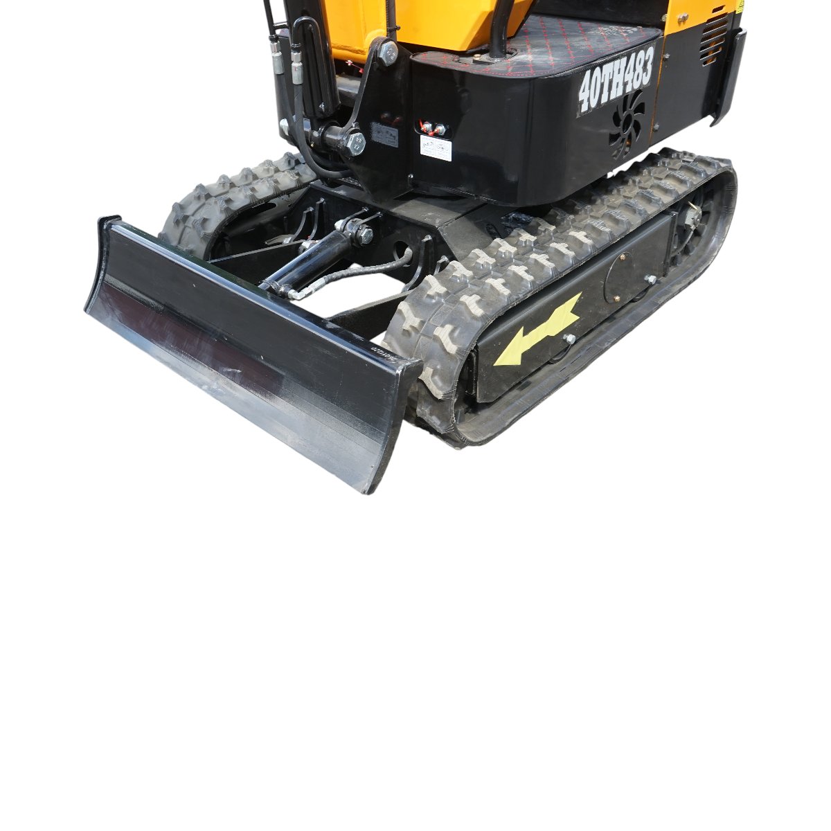 Mini excavator 1T cu semicabina, motor diesel 9.5CP, adancime sapare 1750mm, capacitate ridicare 350kg, latime cupa 380mm THOR - imagine 6