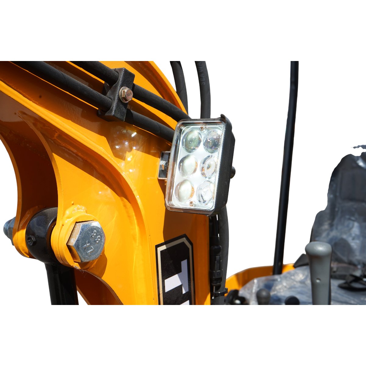 Mini excavator 1T cu semicabina, motor diesel 9.5CP, adancime sapare 1750mm, capacitate ridicare 350kg, latime cupa 380mm THOR - imagine 15