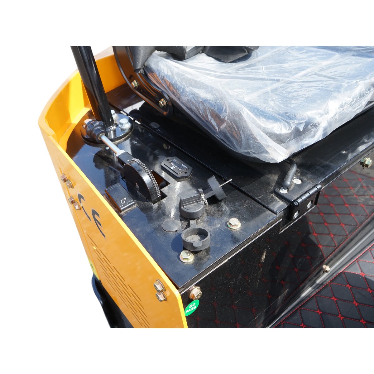 Mini excavator 1T cu semicabina, motor diesel 9.5CP, adancime sapare 1750mm, capacitate ridicare 350kg, latime cupa 380mm THOR - imagine 11