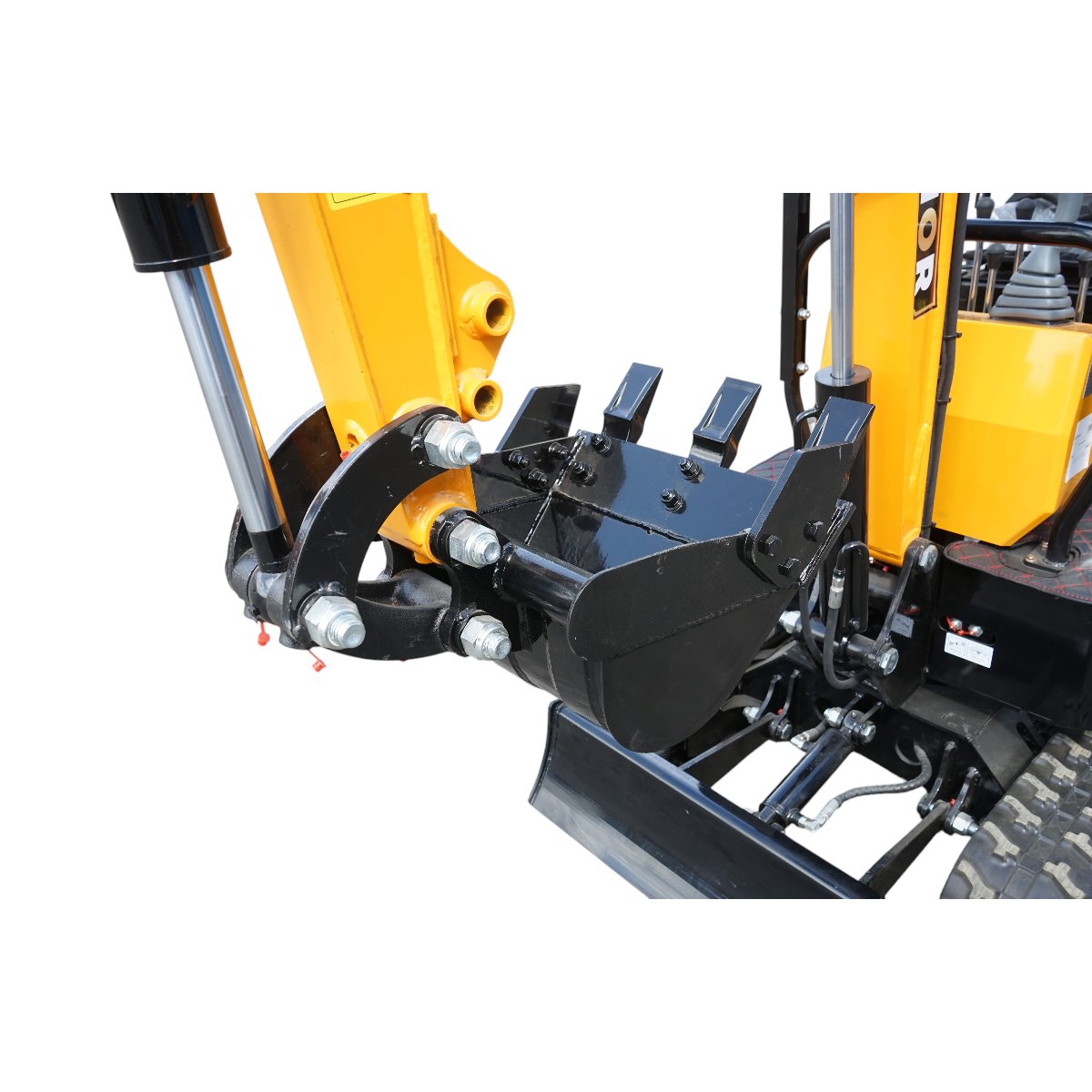 Mini excavator 1T cu semicabina, motor diesel 9.5CP, adancime sapare 1750mm, capacitate ridicare 350kg, latime cupa 380mm THOR - imagine 7