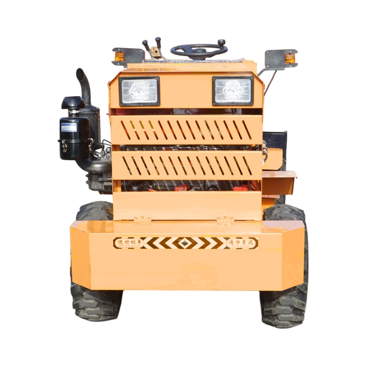 Mini incarcator frontal articulat 900kg 4x4, motor diesel 35CP, capacitate ridicare 500kg, latime cupa 1000mm THOR - imagine 5