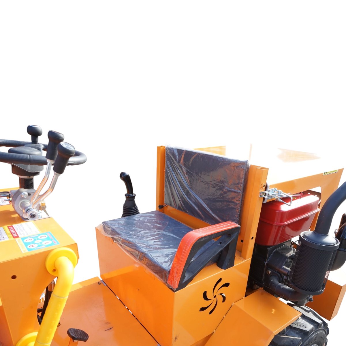 Mini incarcator frontal articulat 900kg 4x4, motor diesel 35CP, capacitate ridicare 500kg, latime cupa 1000mm THOR - imagine 7