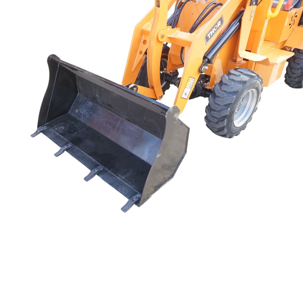 Mini incarcator frontal articulat 900kg 4x4, motor diesel 35CP, capacitate ridicare 500kg, latime cupa 1000mm THOR - imagine 6