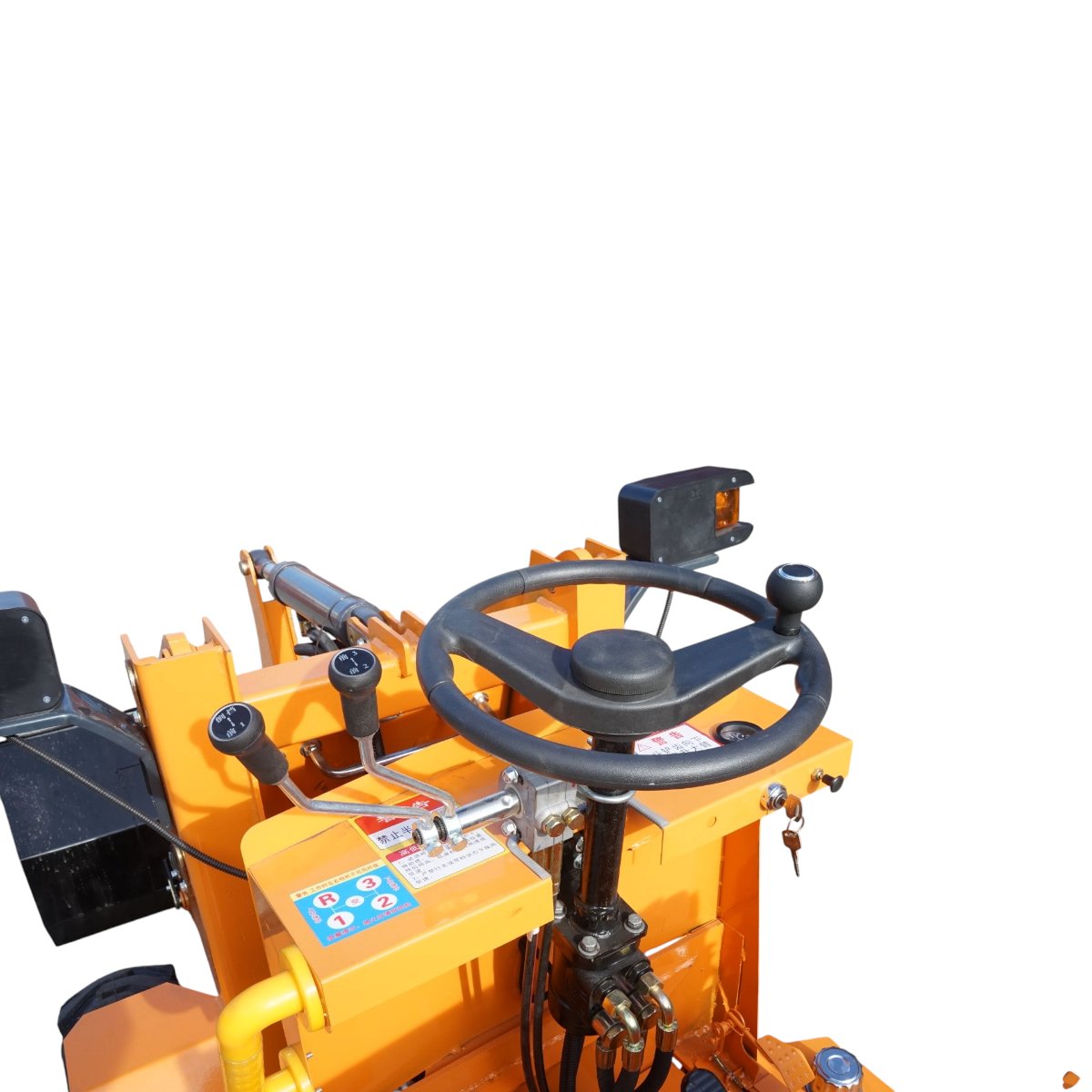 Mini incarcator frontal articulat 900kg 4x4, motor diesel 35CP, capacitate ridicare 500kg, latime cupa 1000mm THOR - imagine 10