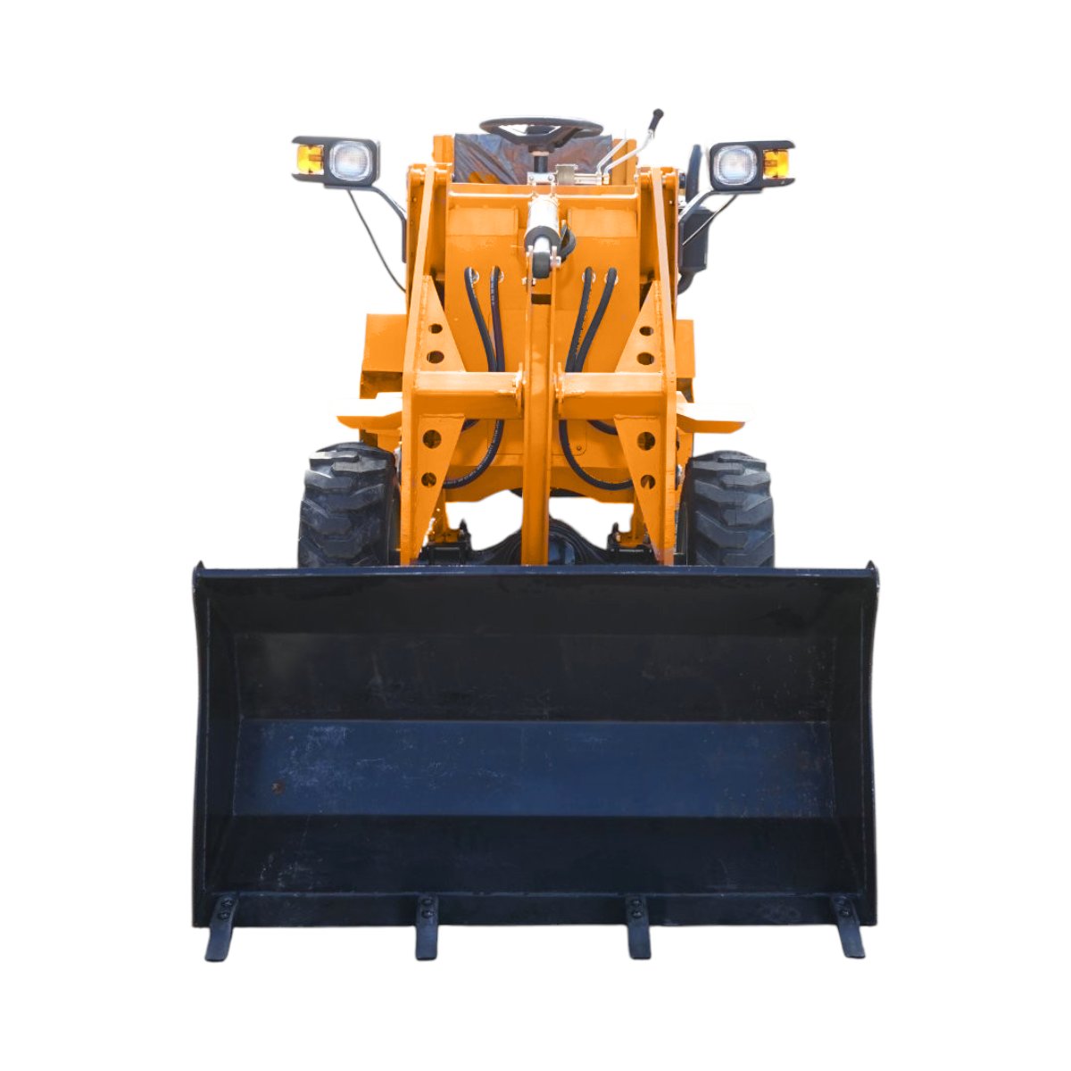 Mini incarcator frontal articulat 900kg 4x4, motor diesel 35CP, capacitate ridicare 500kg, latime cupa 1000mm THOR - imagine 3