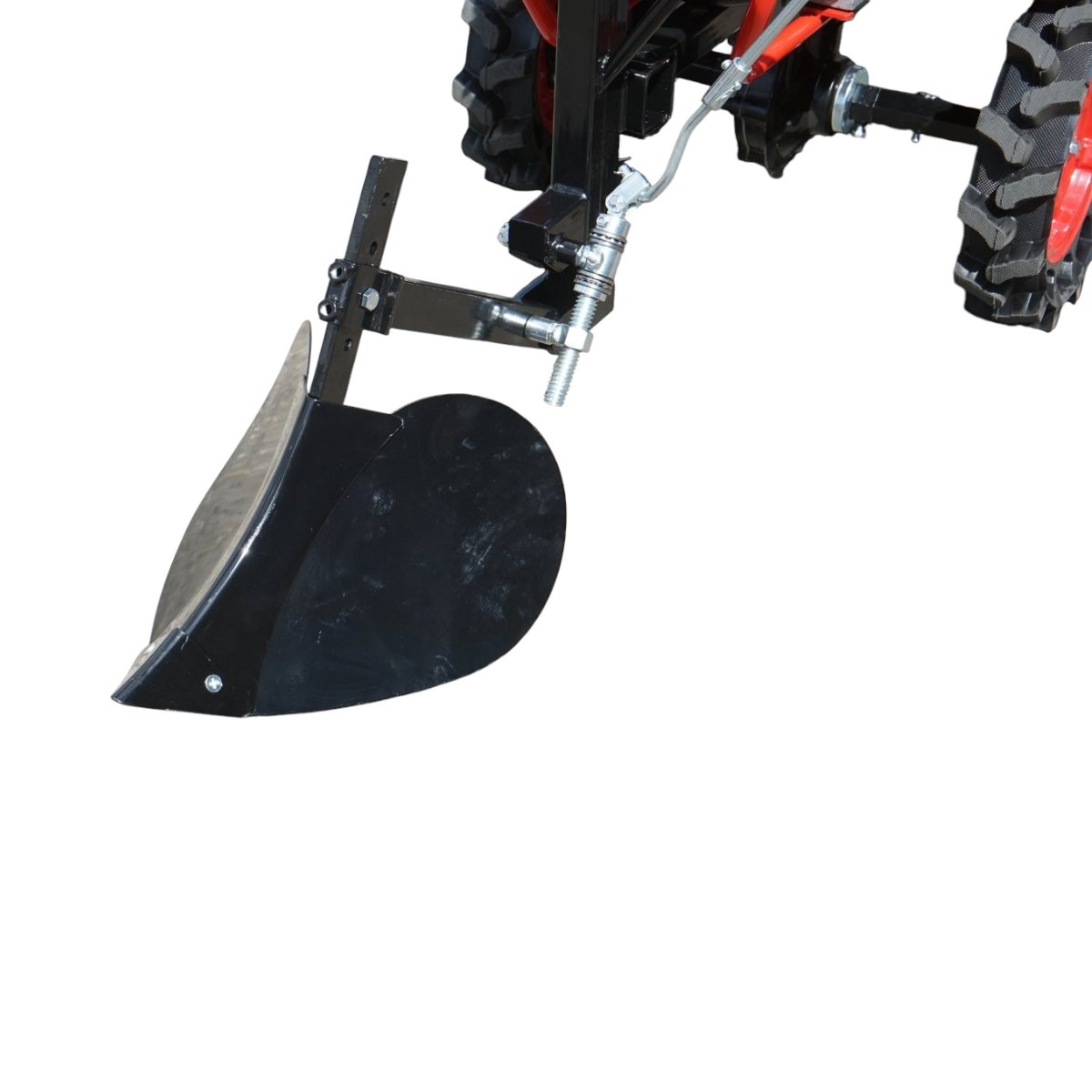 Mini tractor 4x4 diesel 17CP, 531cc, 3+1 viteze, 2 cutii de viteze, pornire electrica/manuala, latime lucru 1050mm cu freza, rarita, roti metalice, picior sprijin THOR - imagine 15