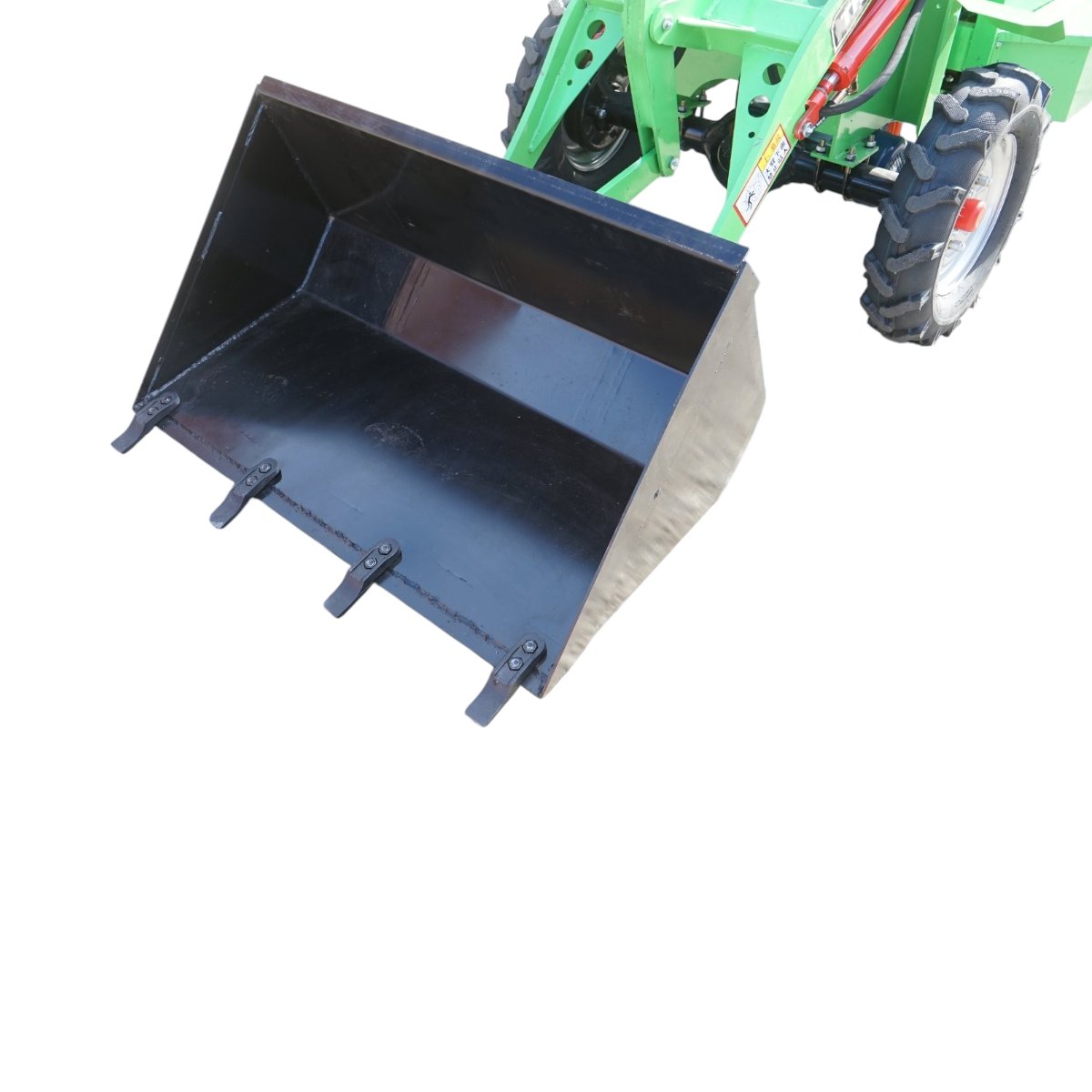 Mini incarcator frontal electric 700kg 4x4, 2 motoare 2200W brushless, baterie 60V/70Ah, capacitate ridicare 400kg, latime cupa 1000mm THOR - imagine 10