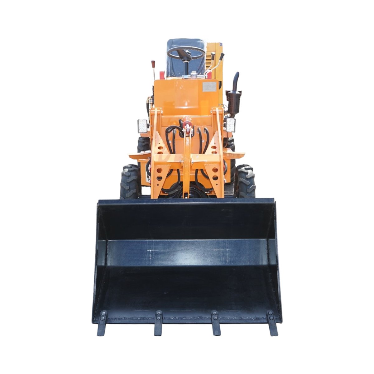 Mini incarcator frontal articulat 800kg 4x4, motor diesel 25CP, capacitate ridicare 400kg, latime cupa 1000mm THOR - imagine 3
