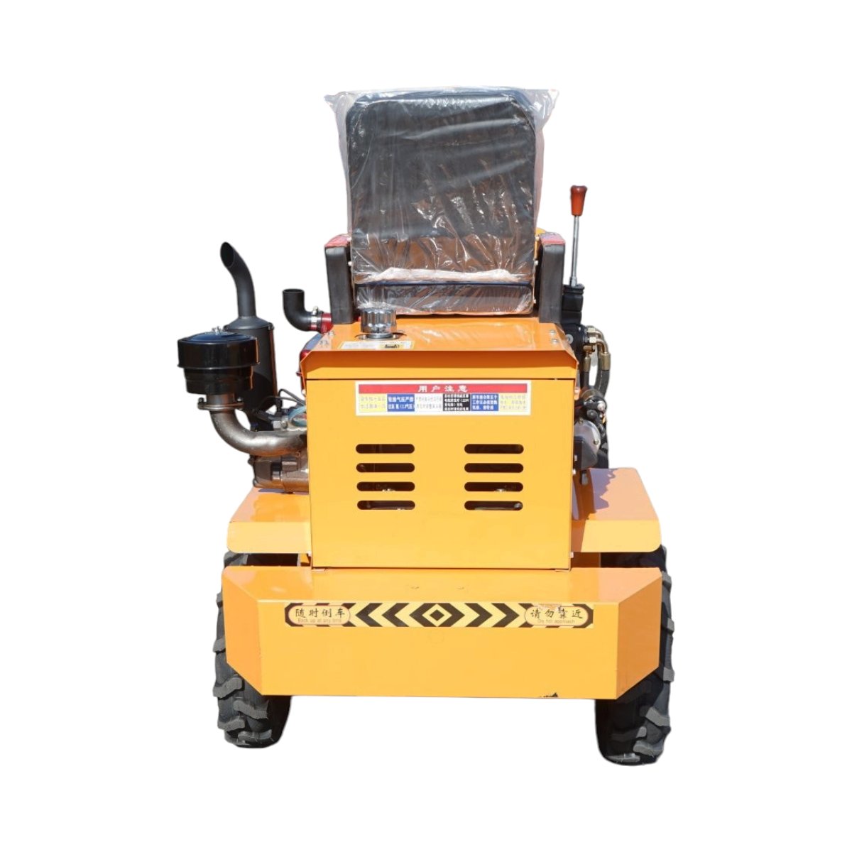 Mini incarcator frontal articulat 800kg 4x4, motor diesel 25CP, capacitate ridicare 400kg, latime cupa 1000mm THOR - imagine 5