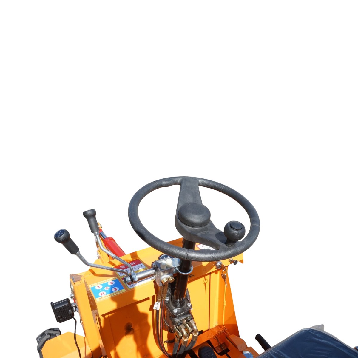 Mini incarcator frontal articulat 800kg 4x4, motor diesel 25CP, capacitate ridicare 400kg, latime cupa 1000mm THOR - imagine 7