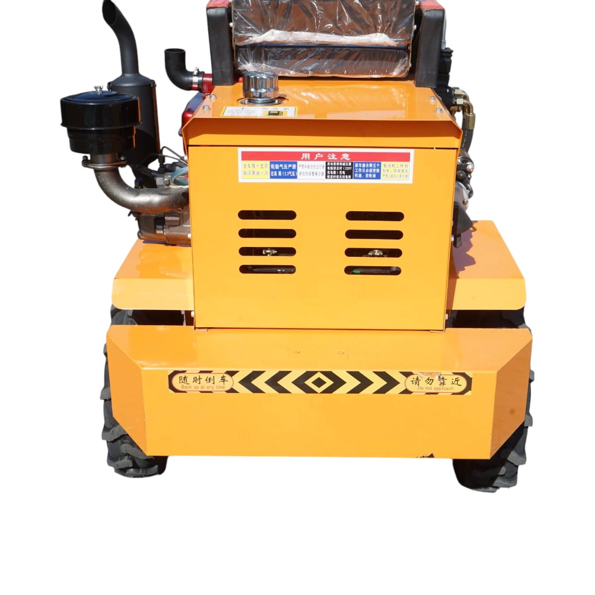 Mini incarcator frontal articulat 800kg 4x4, motor diesel 25CP, capacitate ridicare 400kg, latime cupa 1000mm THOR - imagine 9