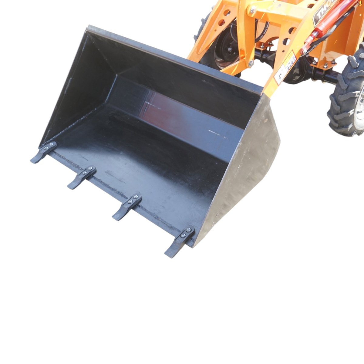 Mini incarcator frontal articulat 800kg 4x4, motor diesel 25CP, capacitate ridicare 400kg, latime cupa 1000mm THOR - imagine 8