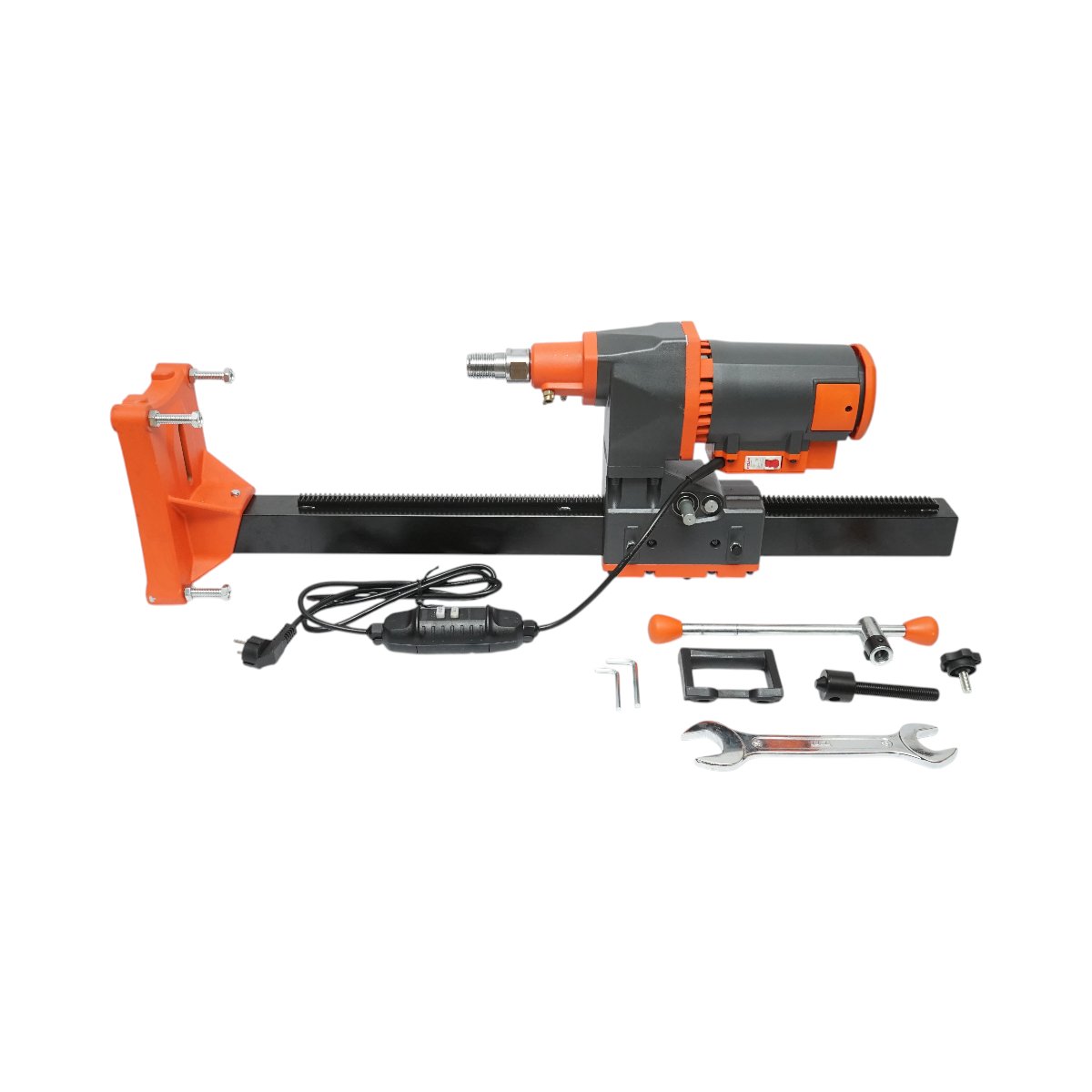 Masina profesionala de carotat beton cu stativ fix 3600W, 220V, diametru maxim 305mm, sistem racire apa, gaurire umeda/uscata Breckner Germany - imagine 2