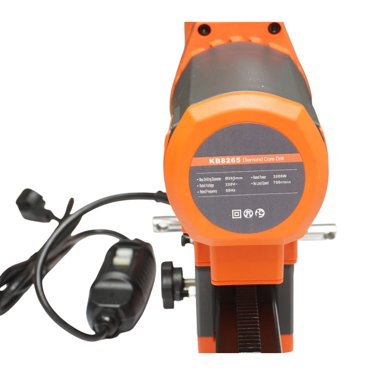 Masina profesionala de carotat beton cu stativ fix 3200W, 220V, diametru maxim 265mm, sistem racire apa, gaurire umeda/uscata Breckner Germany - imagine 10