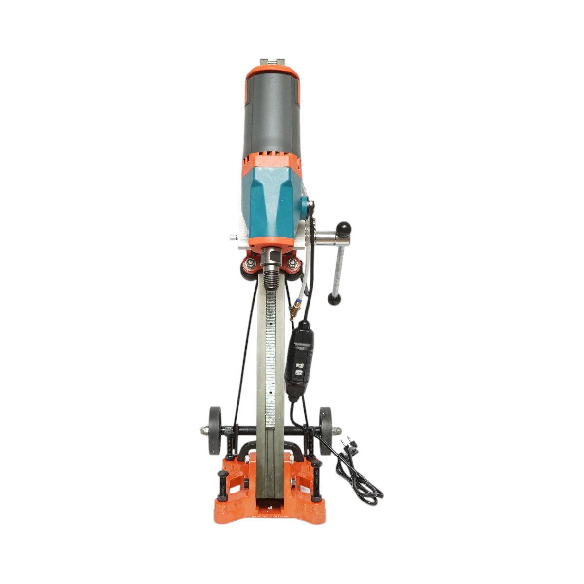 Masina profesionala de carotat beton cu stativ mobil 3600W, 220V, diametru maxim 305mm, 2 trepte viteza, sistem racire apa, gaurire umeda/uscata Breckner Germany - imagine 5