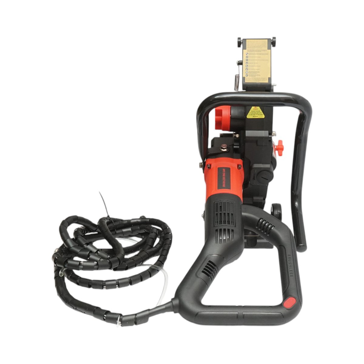 Masina de taiat beton electrica 4500W, 220V, disc inelar diamantat 410/510mm, adancime 300/400mm, pompa apa automata 4 L/min Breckner Germany - imagine 6