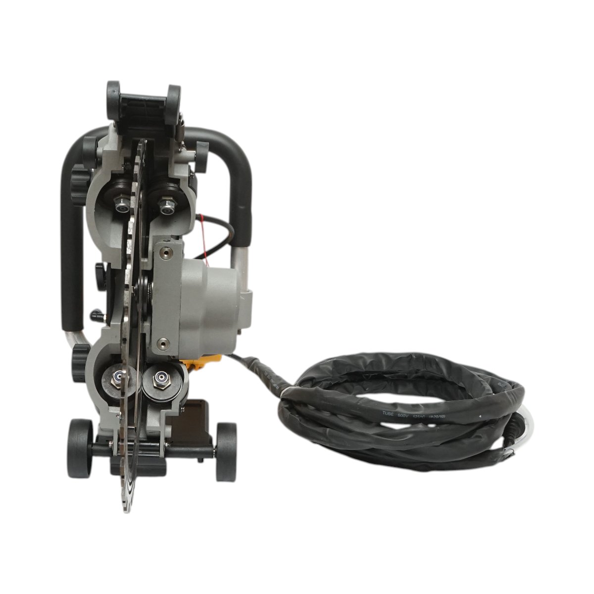 Masina de taiat beton electrica 5000W, 220V, disc inelar diamantat 400mm, adancime 290mm, pompa apa automata 20 L/min Breckner Germany - imagine 5