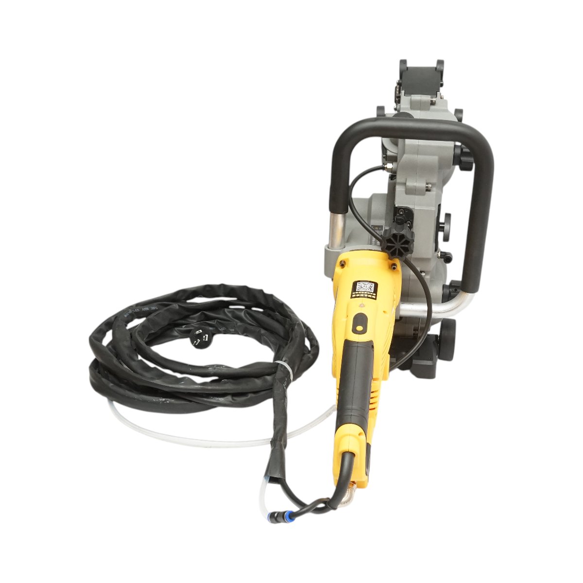 Masina de taiat beton electrica 5000W, 220V, disc inelar diamantat 400mm, adancime 290mm, pompa apa automata 20 L/min Breckner Germany - imagine 7
