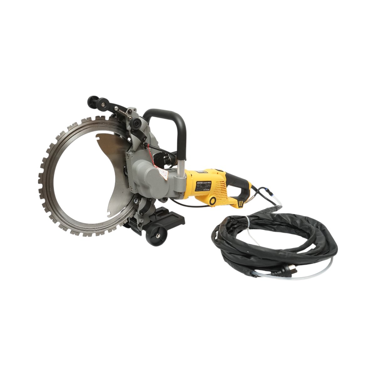 Masina de taiat beton electrica 5000W, 220V, disc inelar diamantat 400mm, adancime 290mm, pompa apa automata 20 L/min Breckner Germany - imagine 4