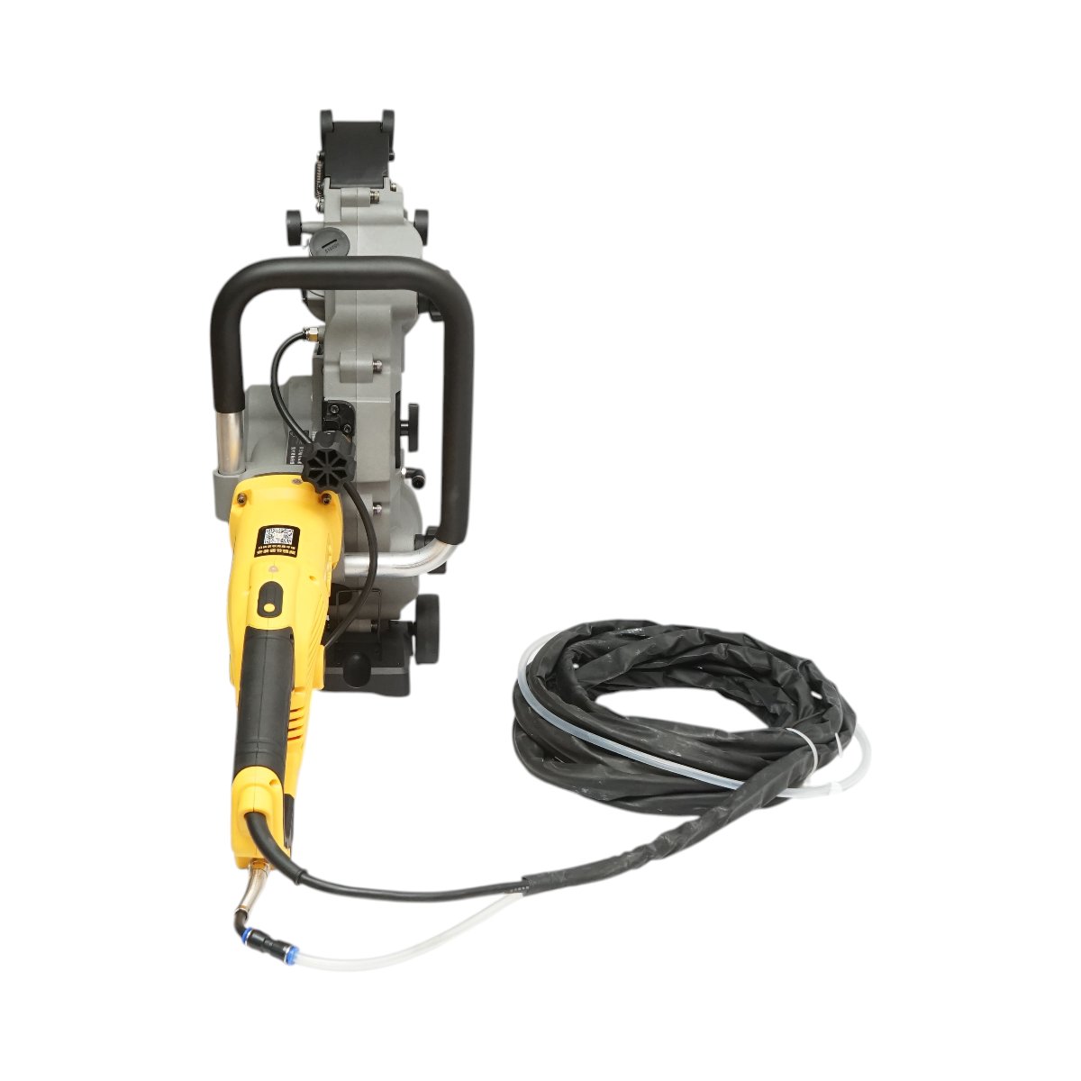 Masina de taiat beton electrica 5000W, 220V, disc inelar diamantat 500mm, adancime 390mm, pompa apa automata 20 L/min Breckner Germany - imagine 6