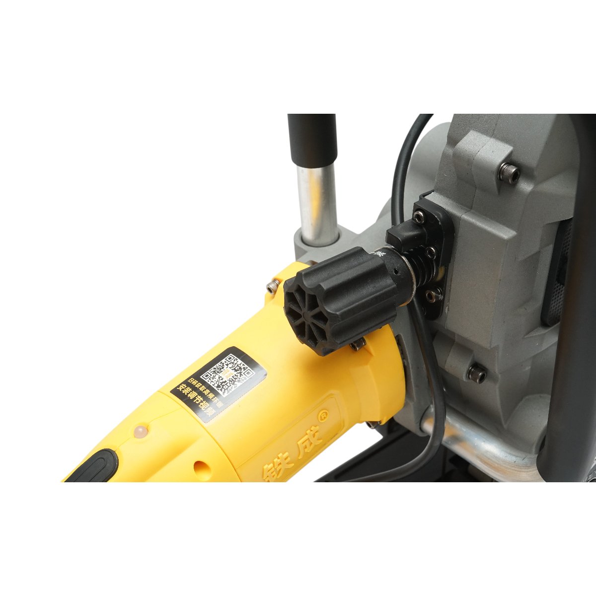 Masina de taiat beton electrica 5000W, 220V, disc inelar diamantat 500mm, adancime 390mm, pompa apa automata 20 L/min Breckner Germany - imagine 9