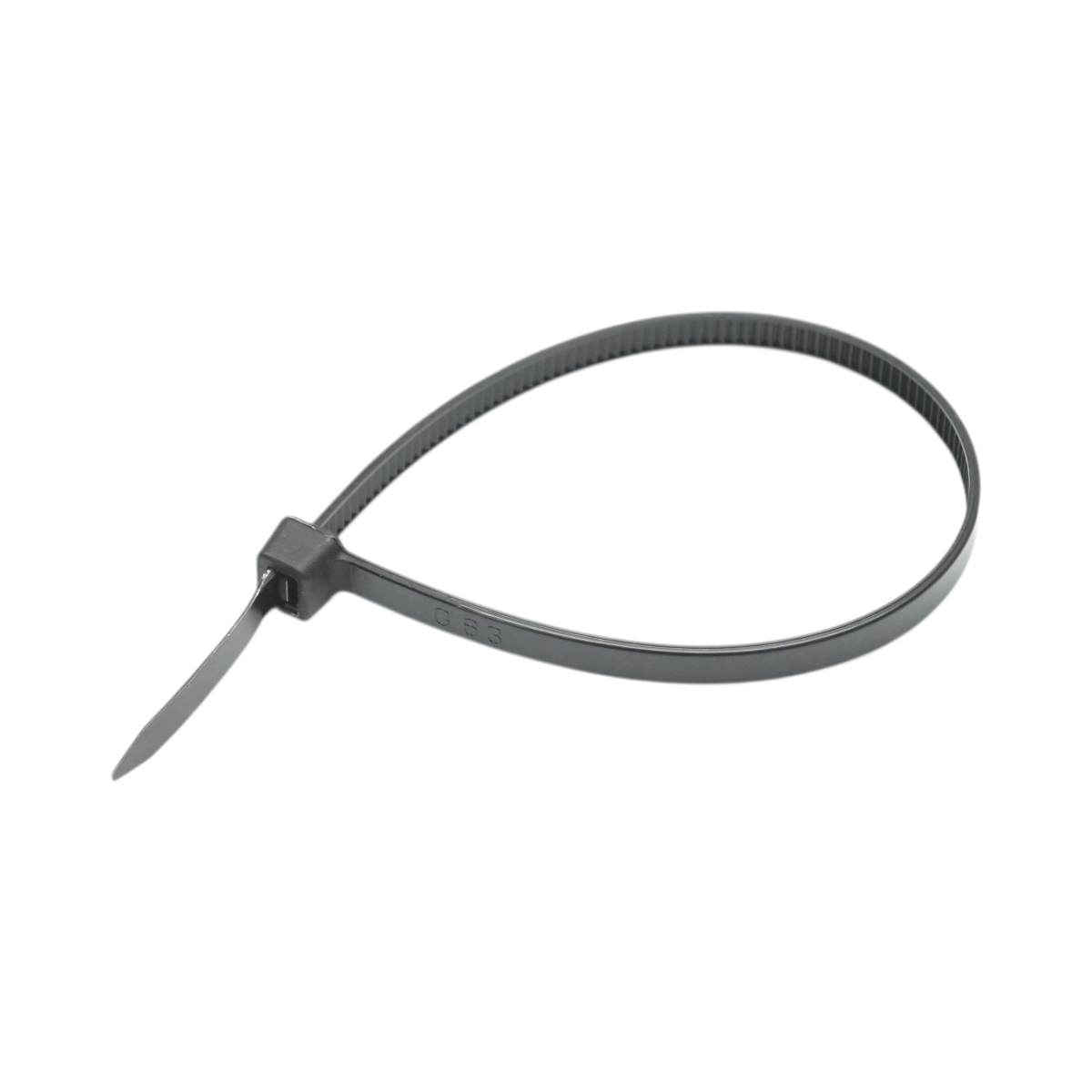 Faseta colier plastic negru 4.8x200mm 100 buc/set Longroad - imagine 3