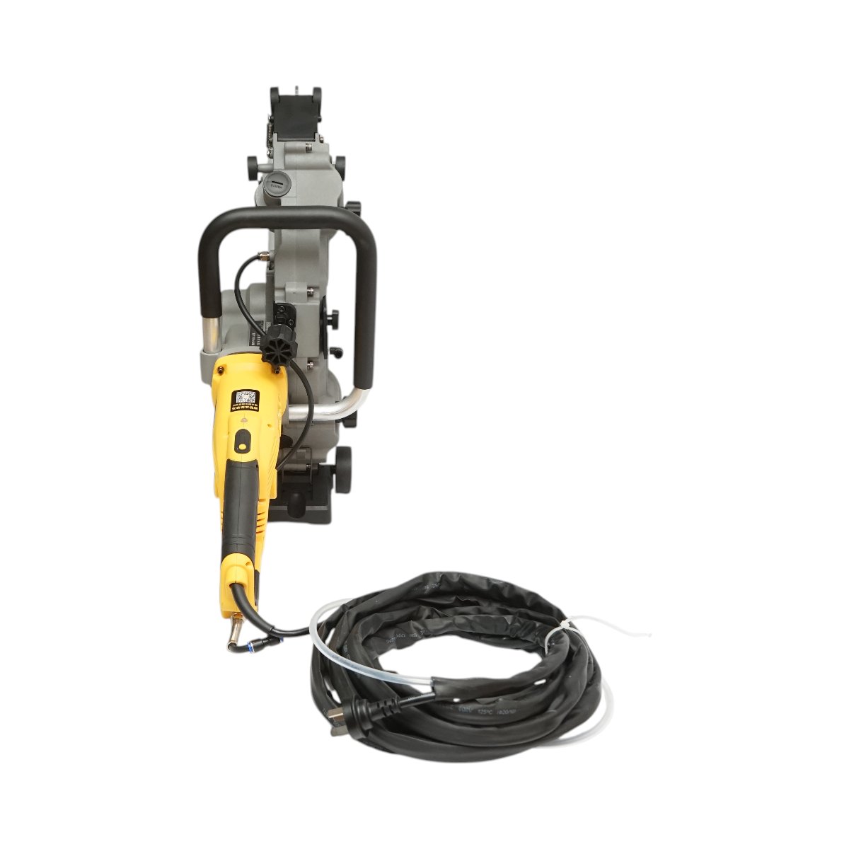 Masina de taiat beton electrica 5000W, 220V, disc inelar diamantat 600mm, adancime 490mm, pompa apa automata 20 L/min Breckner Germany - imagine 6