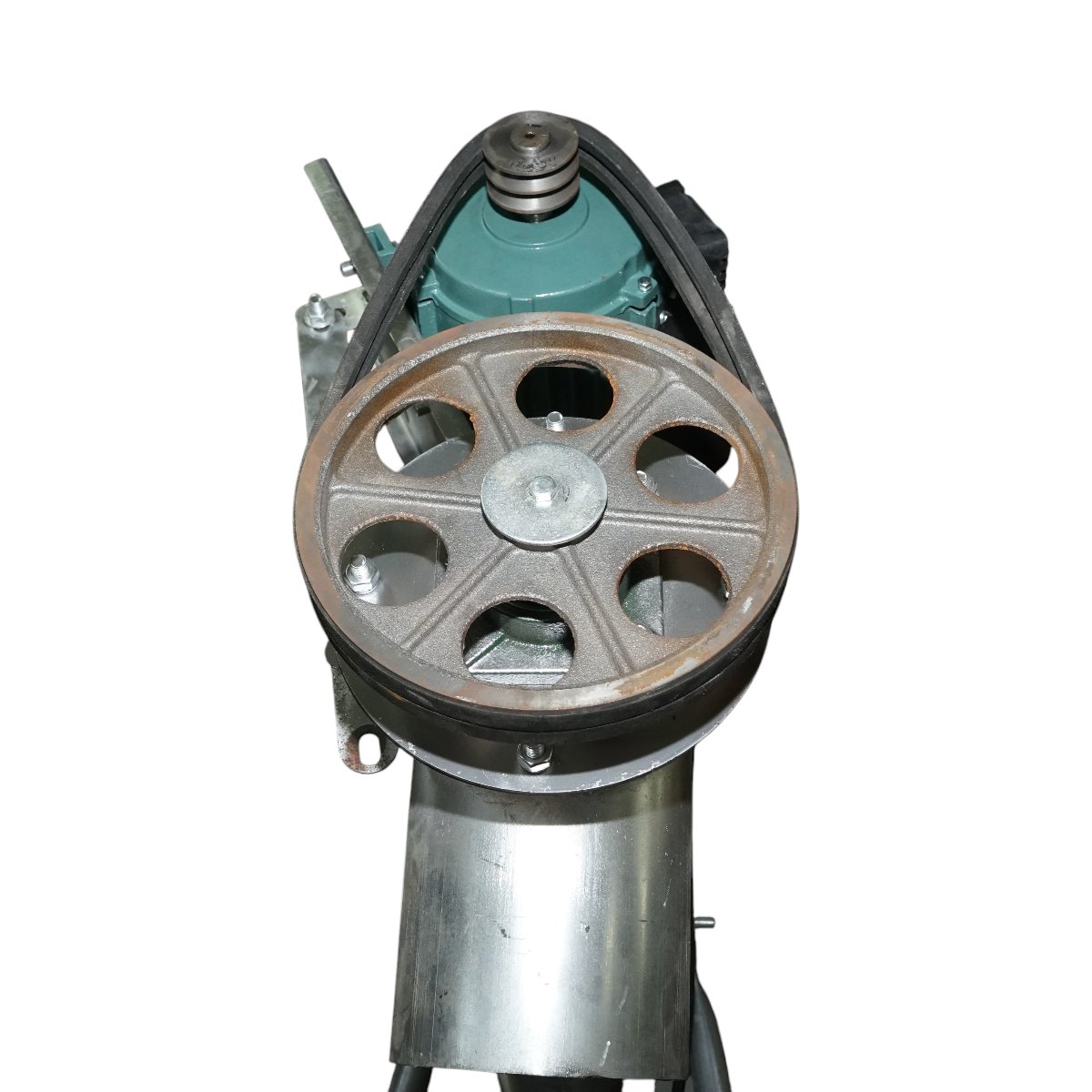 Snec transportor cereale orizontal 3m, 220V, 3kW, diametru 160mm, capacitate 10-15 T/h, cuva de alimentare si suport THOR - imagine 9