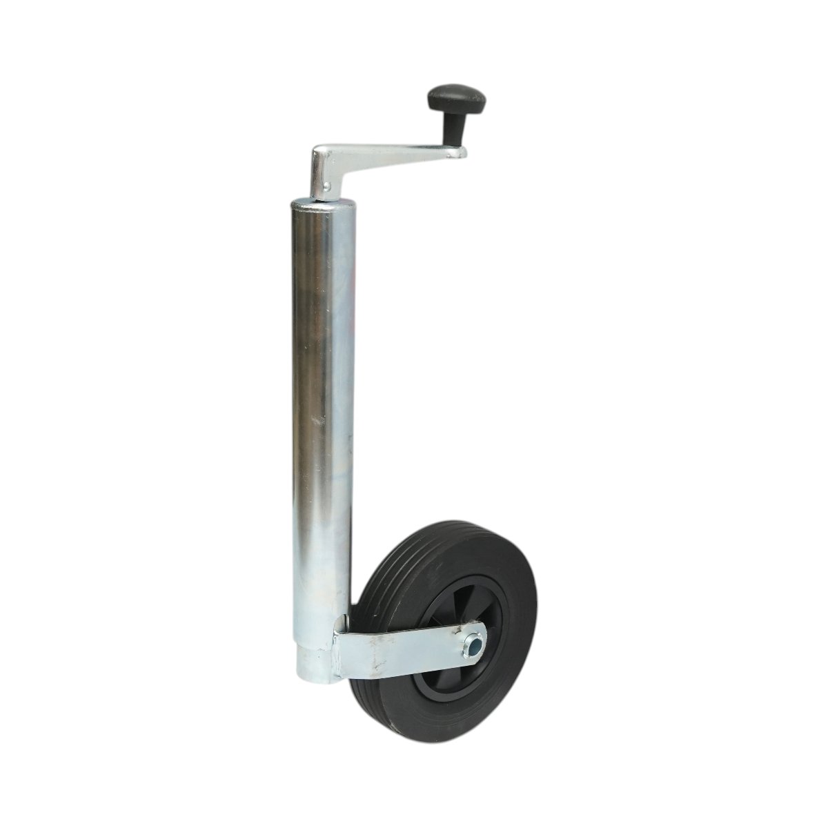 Roata de sprijin remorca 200x50mm, diametru tub 48mm, reglabila 570-800mm, sarcina maxima 136kg Breckner Germany - imagine 2