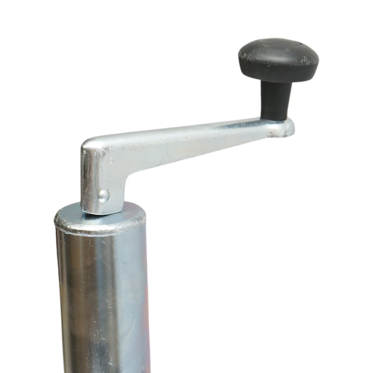Roata de sprijin remorca 200x50mm, diametru tub 48mm, reglabila 570-800mm, sarcina maxima 136kg Breckner Germany - imagine 5