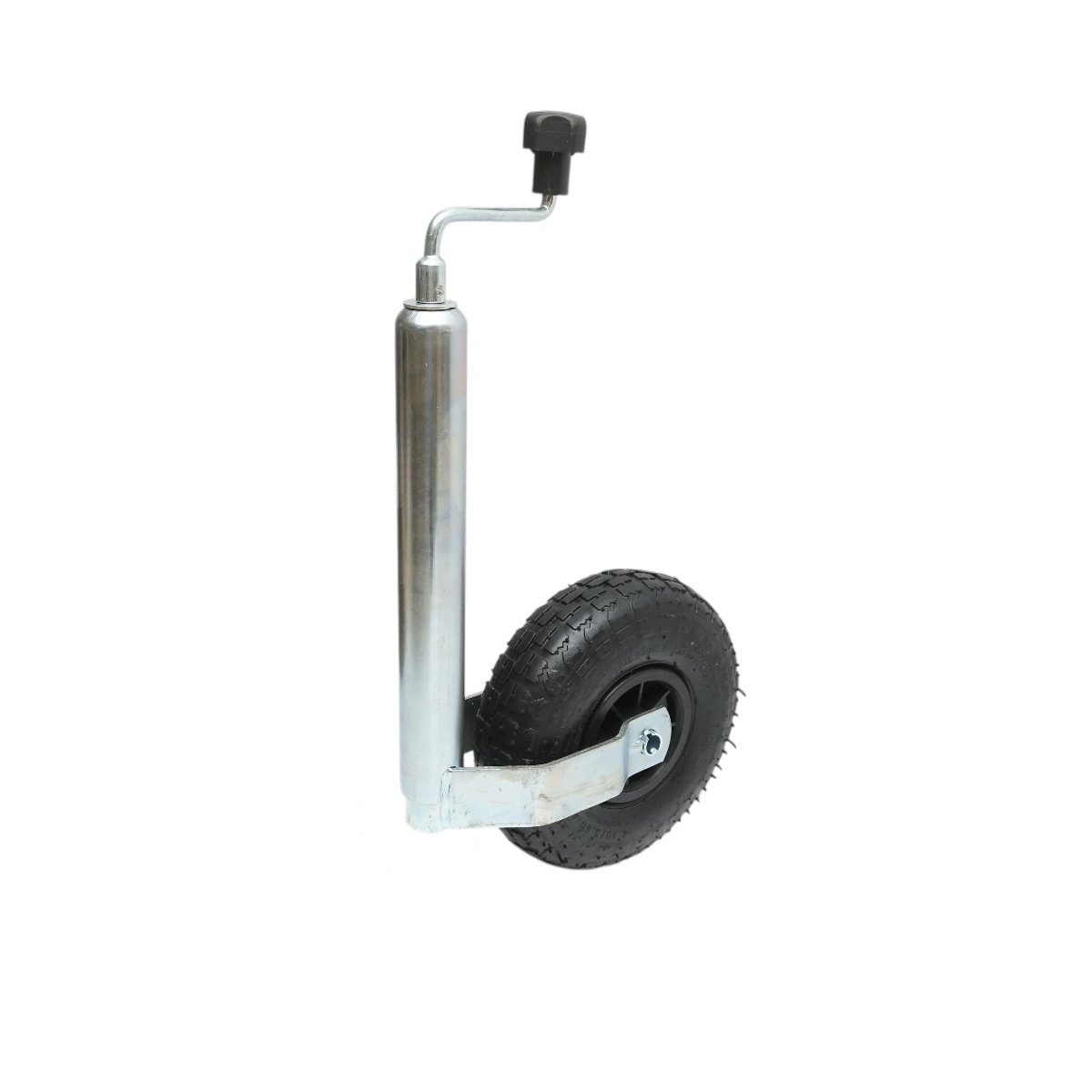Roata de sprijin remorca cu roata pneumatica 260x85mm, diametru tub 48mm, reglabila 600-880mm, sarcina maxima 136kg Breckner Germany - imagine 4